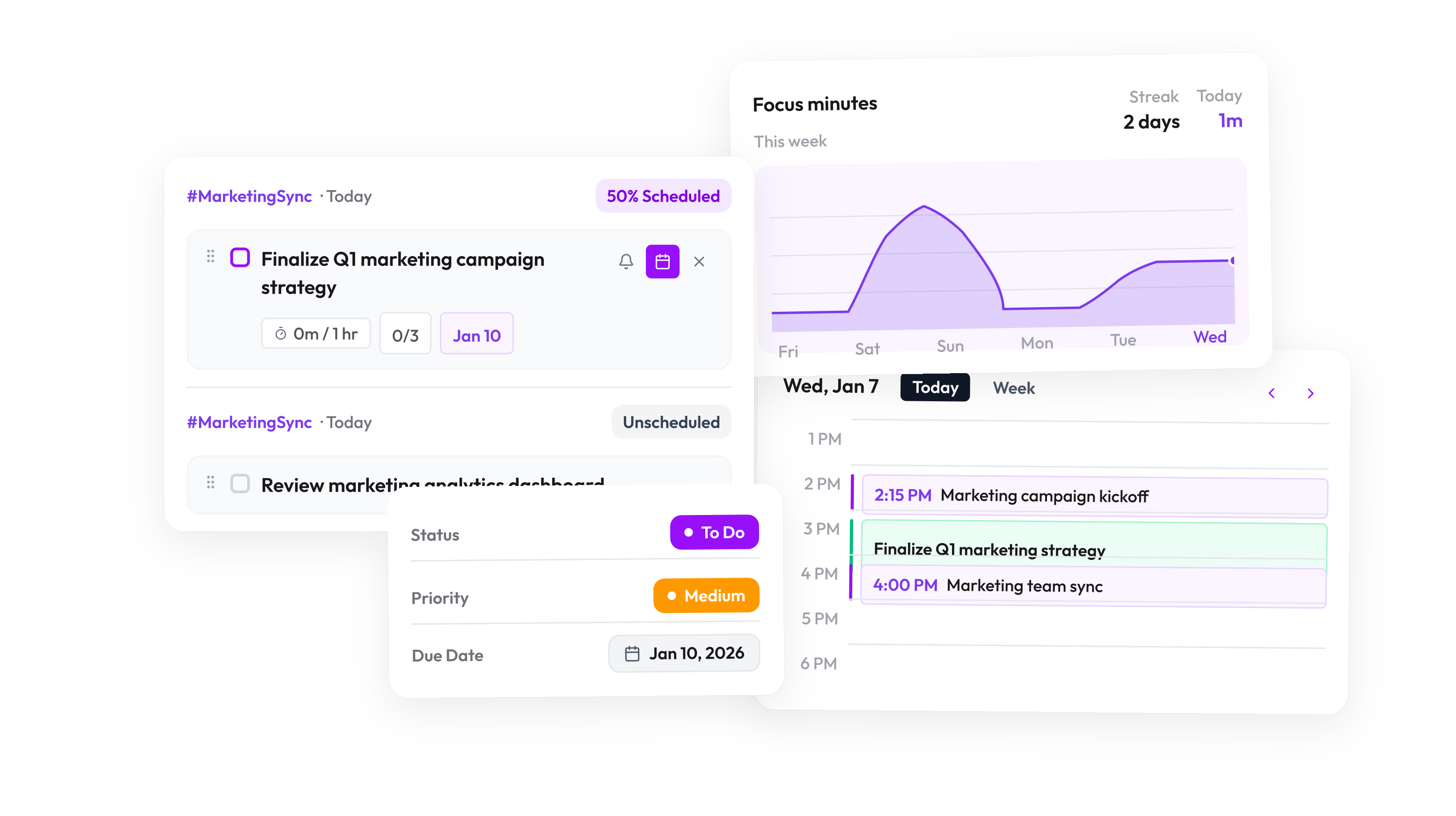 Beyond meeting features